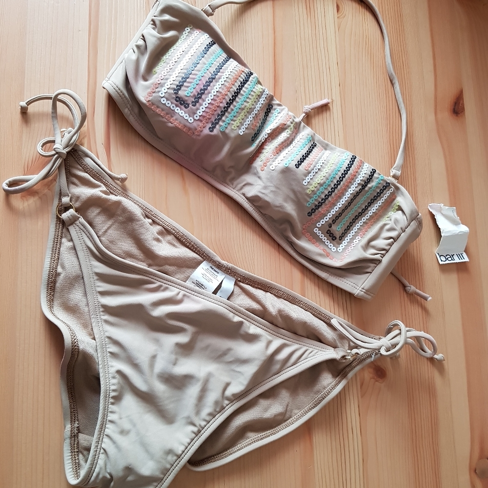 NWT Bar lll bikini 2pc size:L